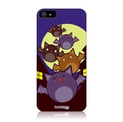 Head Case Bat Kawaii Halloween Design Snap-on Back Case Cover for Apple iPhone 5 and 5S